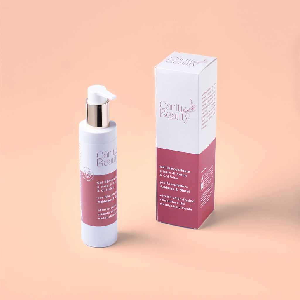Gel Rimodellante a base di Xatine e Caffeina per Addome e Glutei – 200ml