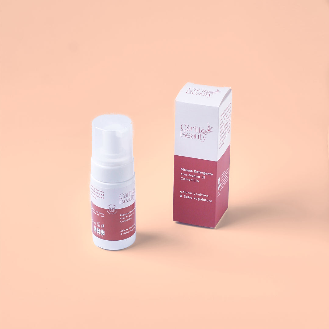 Mousse Detergente con Acqua di Camomilla – 100ml