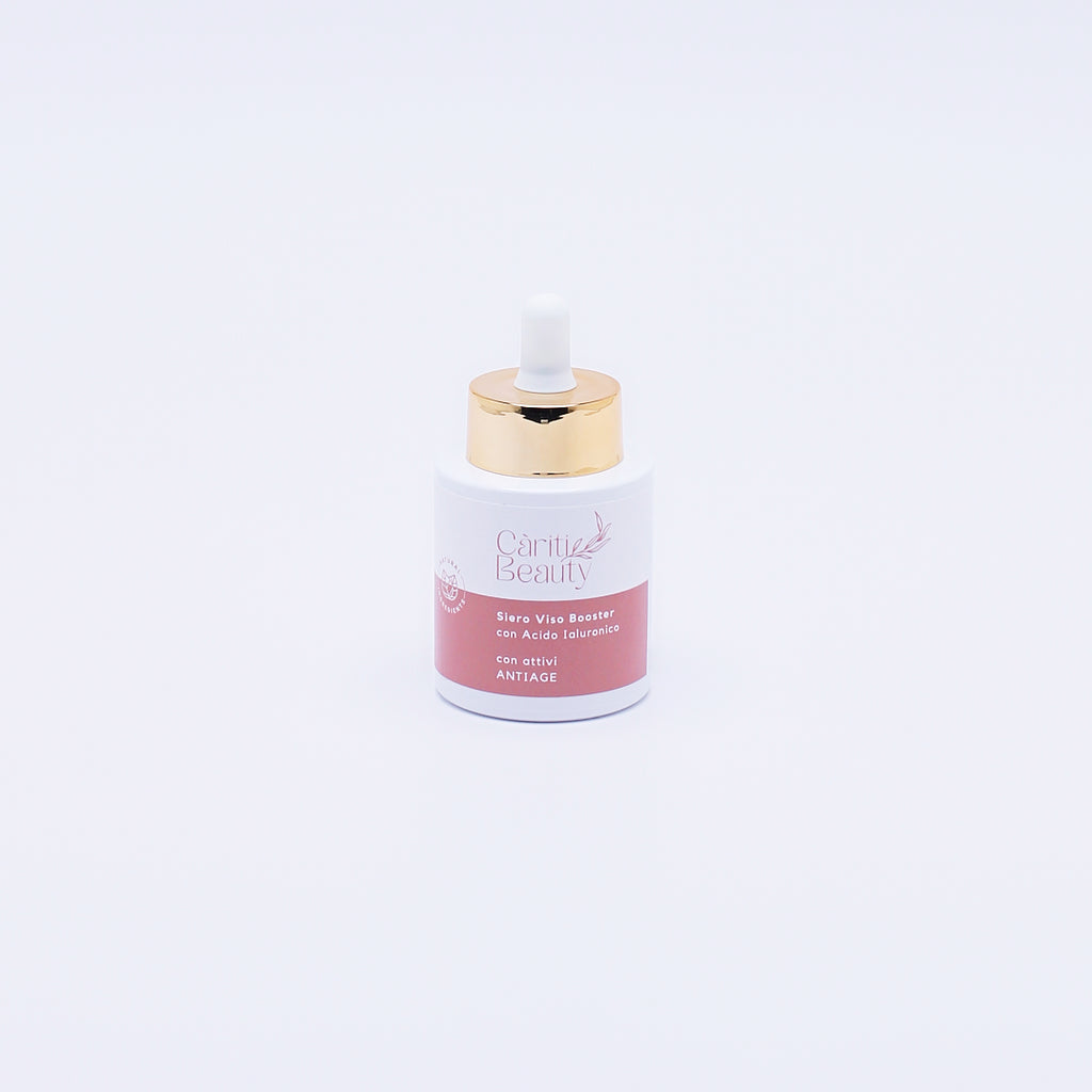 Siero Viso Booster Con Acido Ialuronico Con Attivi Antiage – 30ml